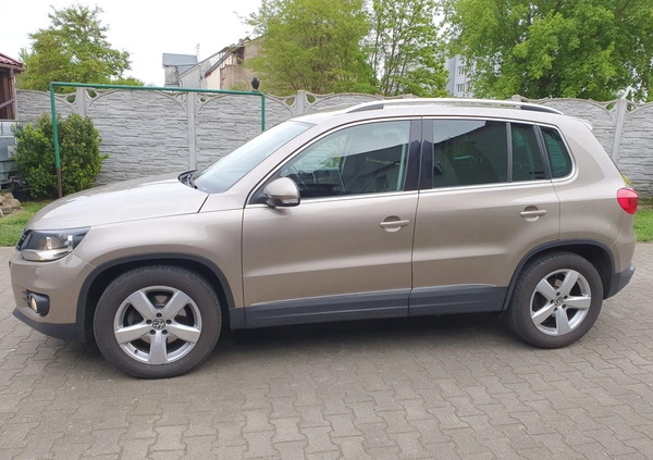 Volkswagen Tiguan cena 51990 przebieg: 210000, rok produkcji 2015 z Gubin małe 742